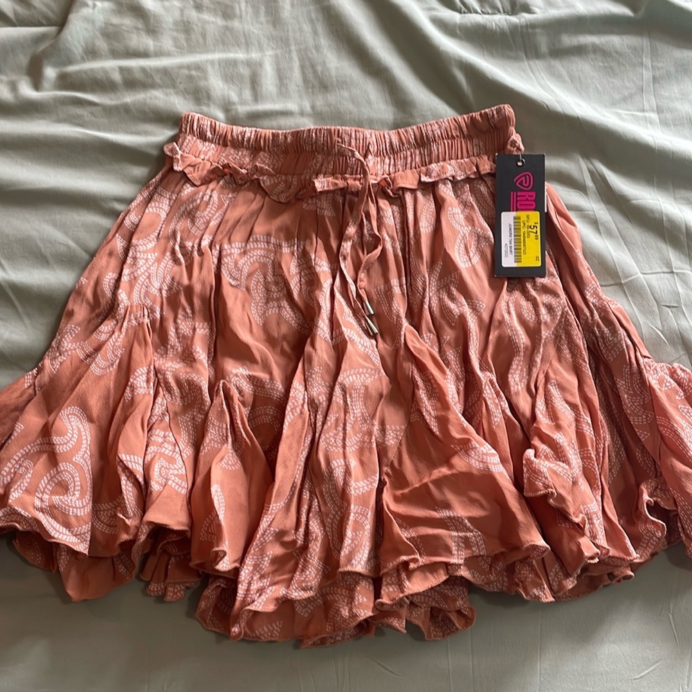 NWT rock and roll paisley skirt